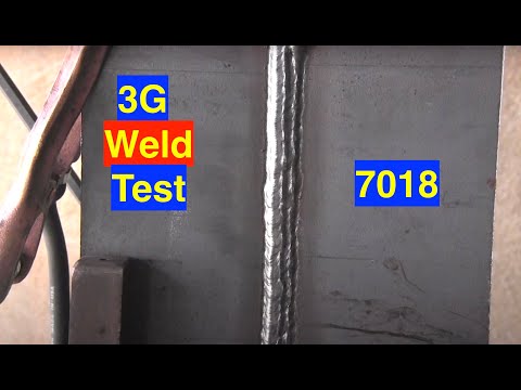 3g Weld Test Stick Welding Tips Vertical 7018
