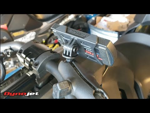 POWER VISION 3 (PV3) CLAW MOUNT FROM DYNOJET shown on the Can-Am Ryker