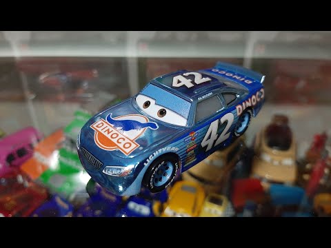 Mattel Disney/Pixar Cars 3 Metallic Cal Weathers (Piston Cup Racer) Dinoco #42 Scavenger Hunt 2020
