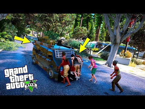 EFSANE ZOMBİ ARABALARI YAPAN ADAMI BULDUM! - GTA 5 ZOMBİ KIYAMETİ MODU