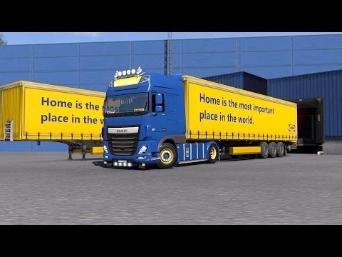 ETS 2 - 1.27 "Drumuri Europene" Stockholm(S) - Varkaus(FIN) - ProMod 2.16 DAF XF Euro6
