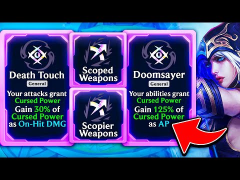 Double Scoped + Curse Ashe: Insane Attack Range & Stat Stacking