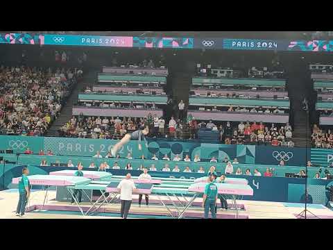 Paris Olympics Women Trampoline Final Gold Medal Routine Page Bryony (GBR)