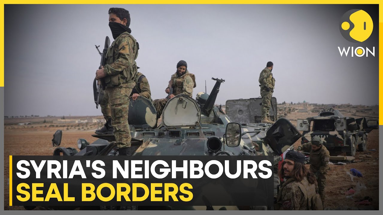 Syria Civil War: Syria's Chaos Forces Regional Borders to Close | World News | WION