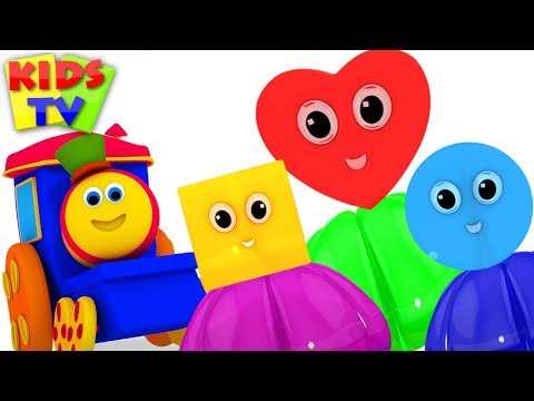 Learn Colors & Shapes with Bob The Train, Fun Learning Videos by Kids TV