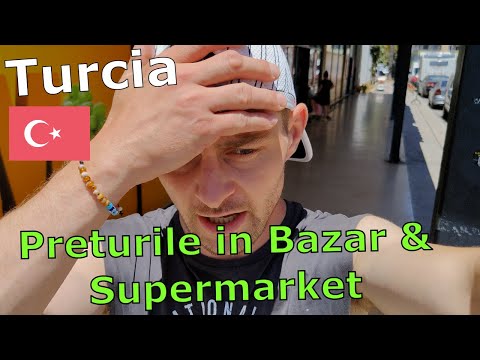 Preturile in Turcia | Antalya | Alanya | Side - Bazar & Supermarket