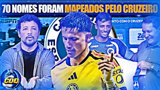🦊✍️ 70 NOMES FORAM MAPEADOS NO CRUZEIRO! BRIAN FEZ GOLAÇO, APRESENTAÇÃO DE LUCHO!