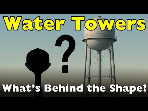 Why Water Towers Are Built This Way
