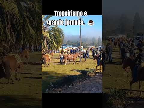 O tradicional café tropeiro de Piraí do Sul para a grande jornada. ☕