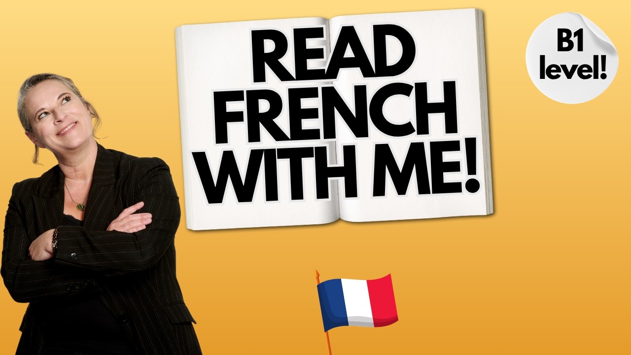 Read French With Me: B1 level | Intermediate Level - YouTube video featuring the word on average