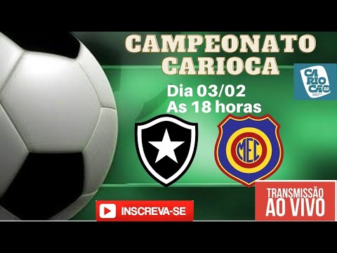 Botafogo x Madureira ao vivo! Campeonato Carioca! Terceira Rodada!