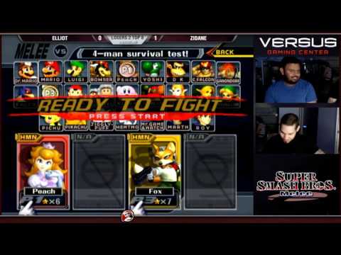 VS Weekly 07/10/16 - Losers R6 - Zidane (Fox) vs Eliott (Peach) - Melee