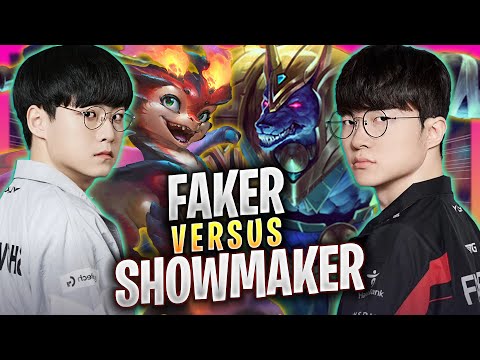 T1 FAKER vs DK SHOWMAKER! - T1 Faker Plays Nasus MID vs DK ShowMaker Smolder! | Season 2024