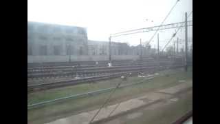 preview picture of video 'Zhmerynka - Tartak. Ukrainian Railways. Electric train ED9M-0060. Zhmerynka - Vinnytsia. Part 03'