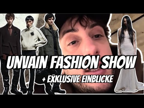 UNVAIN SHOW & EXCLUSIVE INSIGHTS!!! BERLIN FASHION WEEK VLOG 🔥🔥🔥