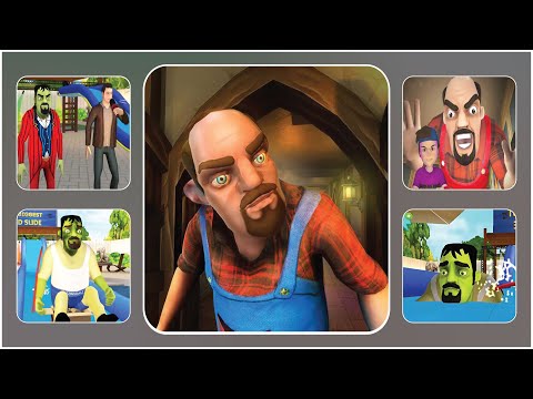 Scary Stranger 3D: Gameplay Walkthrough (iOS,Android) - Bombastic Landing