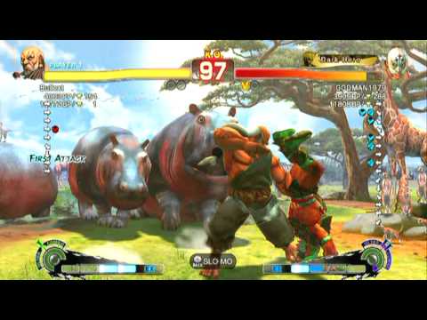 SSF4 AE: Bullcat(Gouken) vs GODMAN1975(Fuerte) - HD 720p