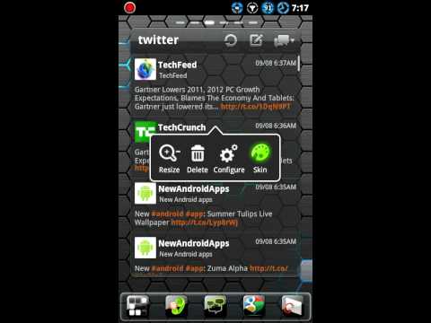 Glass Go Launcher Theme