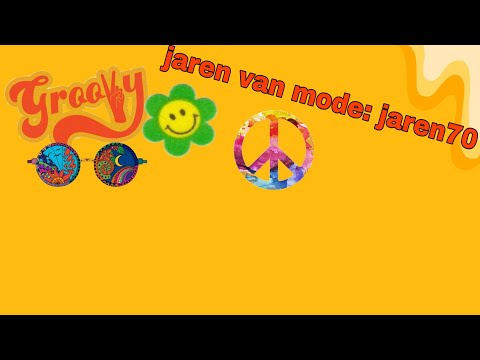 Jaren van mode: jaren 70🕶️🧡💛📺🌼🏵️🎶