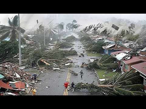 Philippines chaos today..!! Super Typhoon Nando devastated Cagayan
