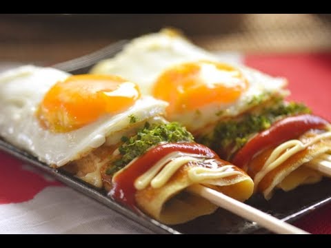 意外と簡単!屋台の「はしまき」!【料理レシピはParty Kitchen🎉】