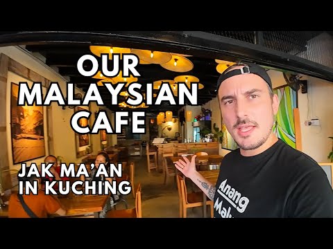 WELCOME TO OUR NEW CAFE IN MALAYSIA | Native Bidayuh Food