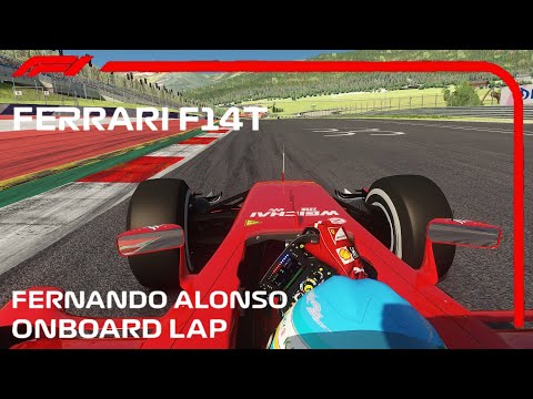 Onboard With Fernando Alonso in Ferrari F14T - 2014 Austrian Grand Prix #assettocorsa #f1