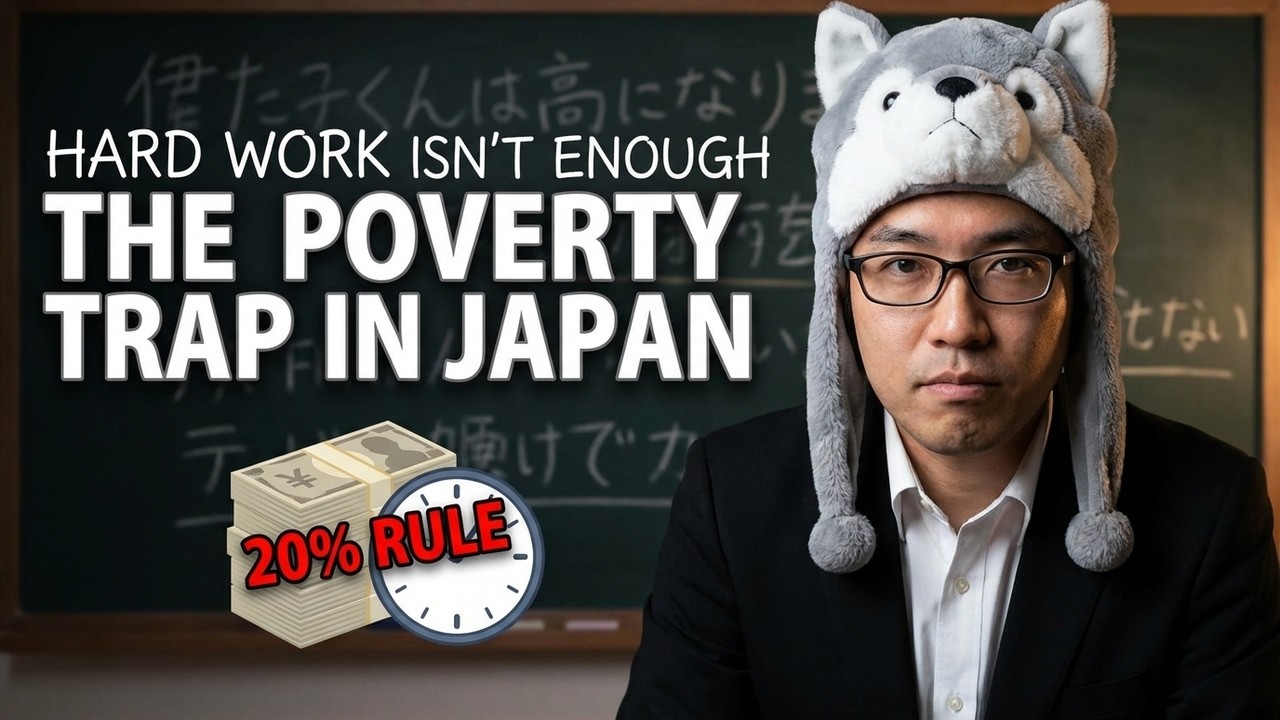 The truth about poverty in Japan that nobody talks about. Why hard work alone doesn't break poverty?