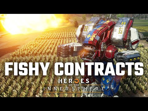 Fishy Contracts - Mechwarrior 5: Mercenaries DLC Heroes of the Inner Sphere Playthrough 23