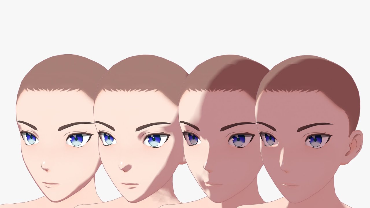 Anime Male Base Model V1 3D Model