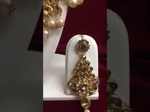 Dot exports wedding jewellery set