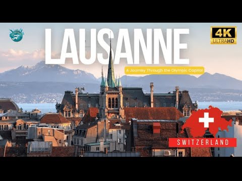 Lausanne 4K Walking Tour | Discover the Olympic Capital of Switzerland