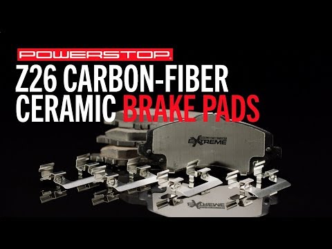 Powerstop Z26 Extreme Carbon Fiber Ceramic Brake Pads | GM D52 Caliper | Z26-052