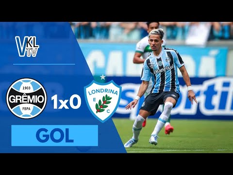 GRÊMIO 1x0 Londrina - Gol - 15ª Rodada - Brasileirão Série B 2022   Narração Vinícius Lorensi