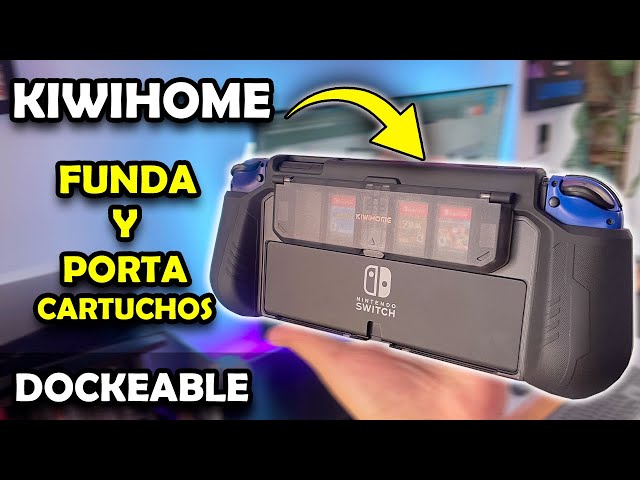 Vídeo relacionado con Jissta Funda para Nintendo Switch y Switch OLED, Accesorio Carcasa Protector Pantalla Rigido de Transporte, Accesorio Estuche Compatible con Consola Nintendo Switch y 10 Ranuras para Tarjeta
