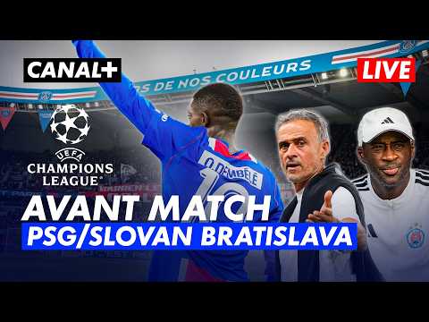 En direct du Parc des Princes pour l’avant-match de Paris SG/Slovan Bratislava