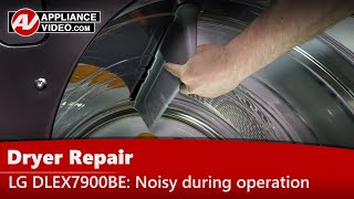 Dryer Repair - Baffle Is Damaged - Drum Lifter