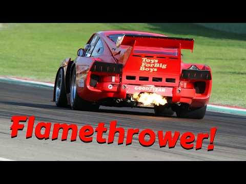 Porsche 935 K3 Gr.5 (1979) - Massive Flamethrower Exhaust!