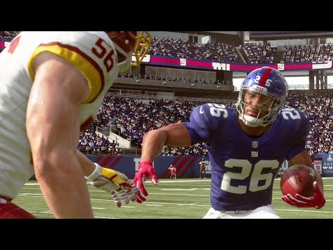Madden 19 Career Mode - Saquon Barkley vs Alex Smith & The Skins EP 8 | Madden NFL 19 Franchise Mode