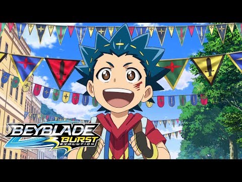 BEYBLADE BURST EVOLUTION Episode 1: Fresh Start! Valtryek's Evolution!