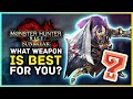 Monster Hunter Rise Sunbreak - What Weapon Is Best For You? All 14 Weapons Explained