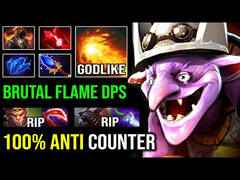 100% ANTI COUNTER Even Ursa Can't Stop this Godlike Timbersaw | EPIC 14Min Bloodstone Burn DPS DotA