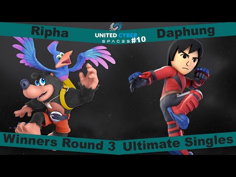 United Cyber Space Weekly #10 Winners Round 3 - Ripha(Banjo & Kazooie) Vs Daphung(Mii Brawler)
