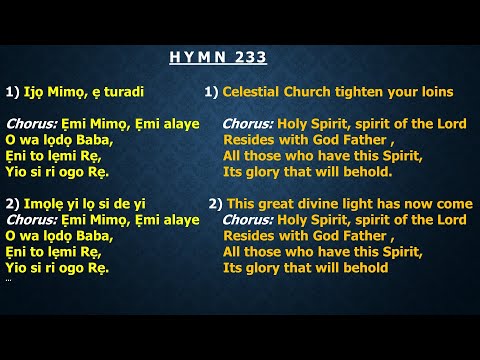 CCC Hymn 233 (Ijo Mimo e turadi)...  CCC,Redemption Parish Winnipeg.Canada