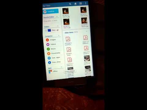 How to delete files on Samsung galaxy tablet - YouTube
