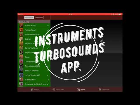 Mario BRUNETTI - INSTRUMENTS "Turbosounds App"