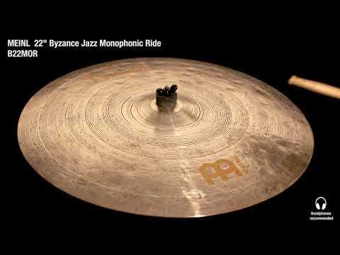 MEINL Byzance Jazz Monophonic Ride 22 [B22MOR] image 3