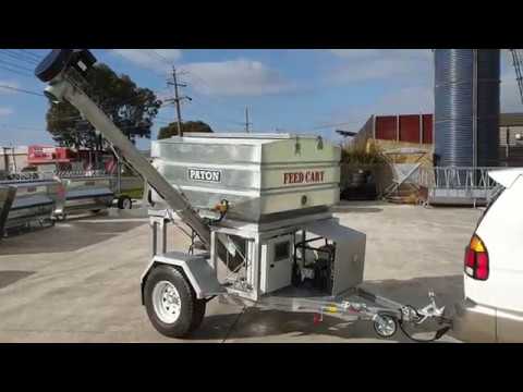 Paton’s new 1.5 Tonne Feed Cart with scales