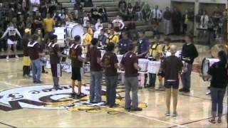 preview picture of video 'Stow Band Homecoming Pep Rally Drum Off: 2010'