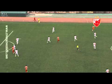 Crvena zvezda - Sloga (Petrovac na Mlavi) 0:1, šanse i gol